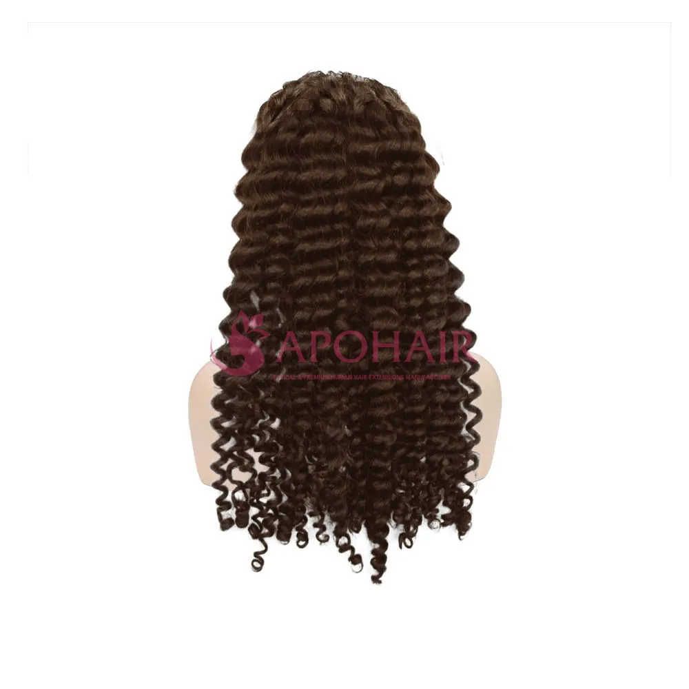 loose curly dark brown full lace wig loose curly dark brown full lace wig