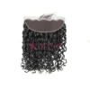 romantic curly black lace frontal