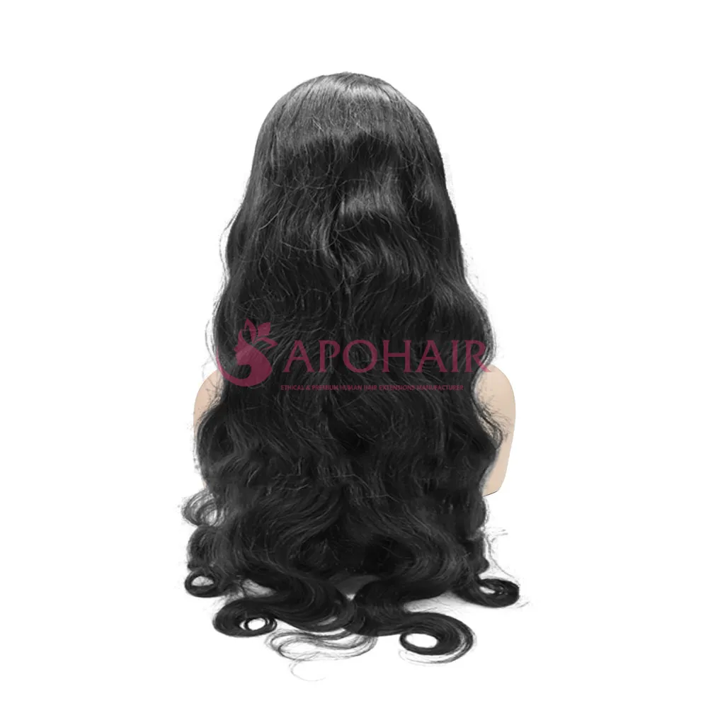 water body wavy black full lace wig water body wavy black full lace wig