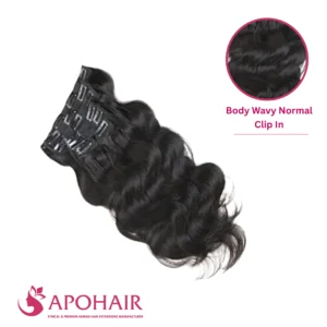 body wavy normal clip in