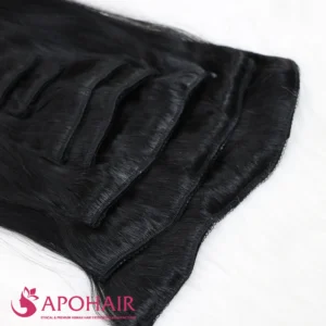 body wavy normal clip in close up hair