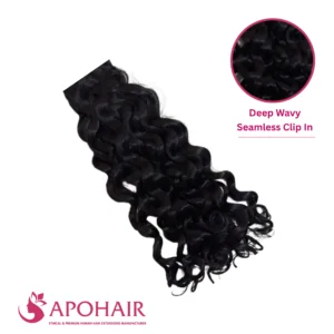 deep wavy seamless clip in