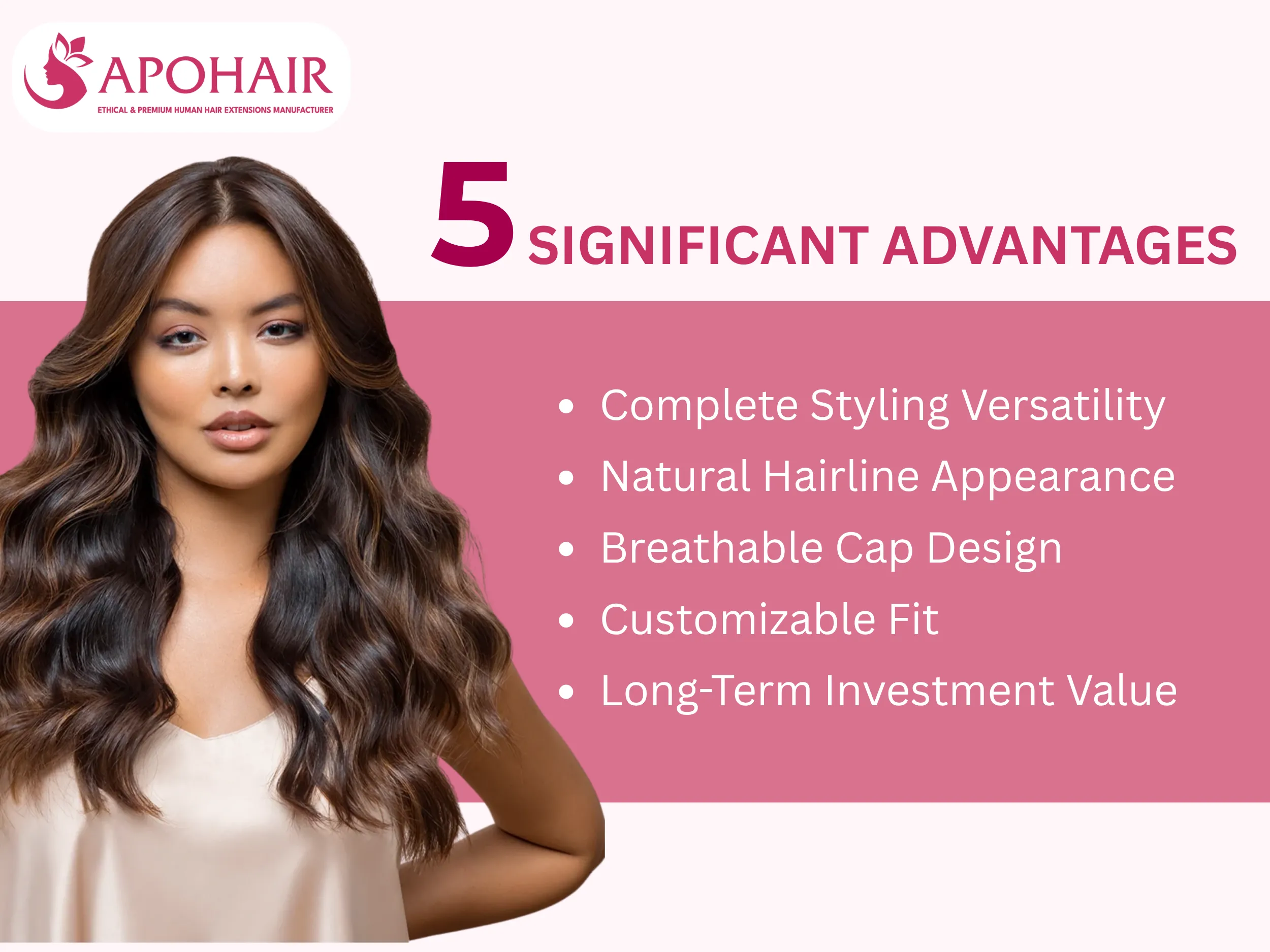 Full lace wigs offer versatile styling, natural hairlines, breathable fit, adjustable sizing, and long-lasting quality