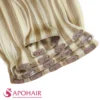 romantic curly seamless clip in hair strand