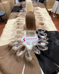 lace closure hair extensions at apohair