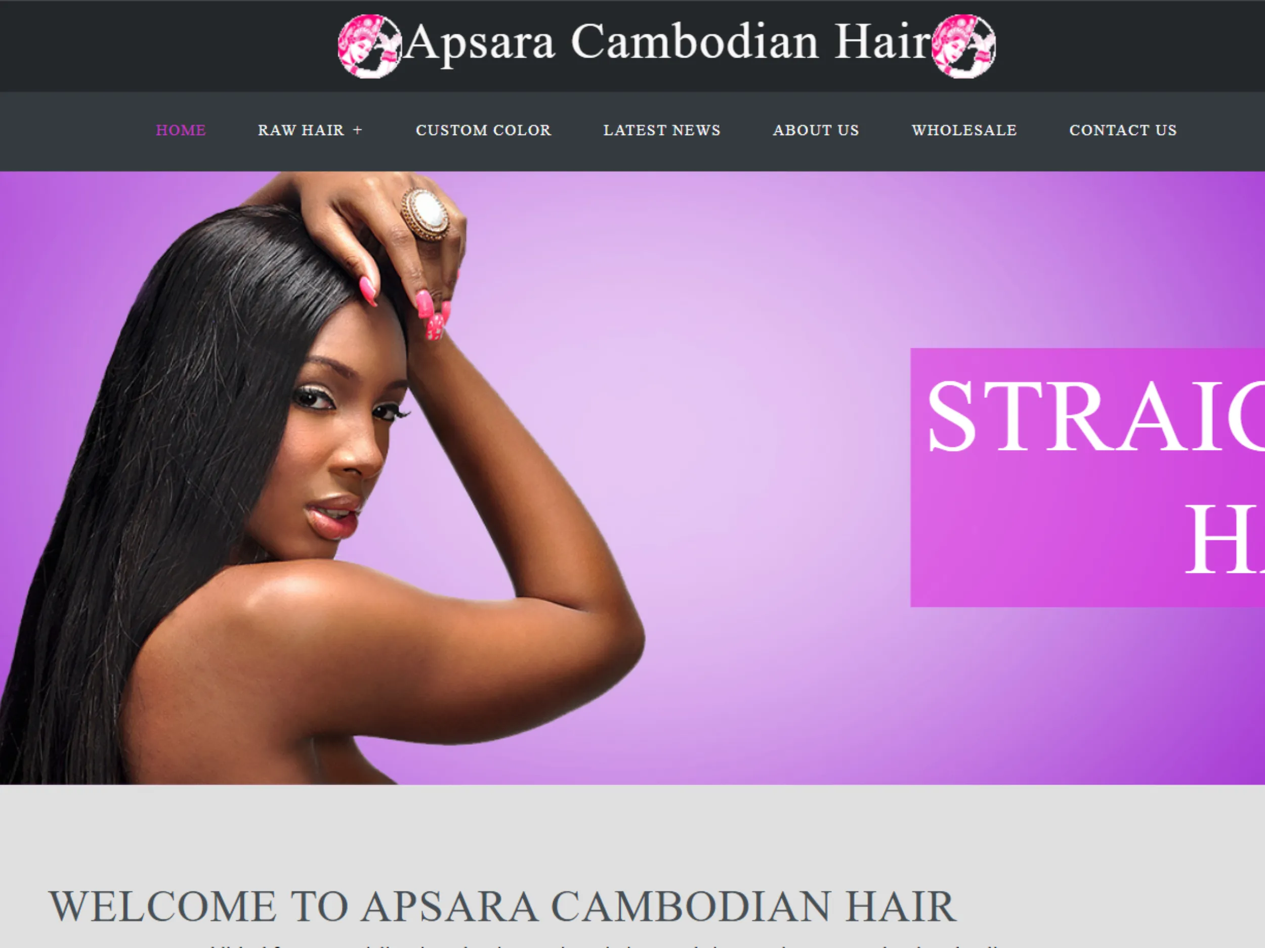 Authentic raw Cambodian hair from Apsara Cambodian Hair