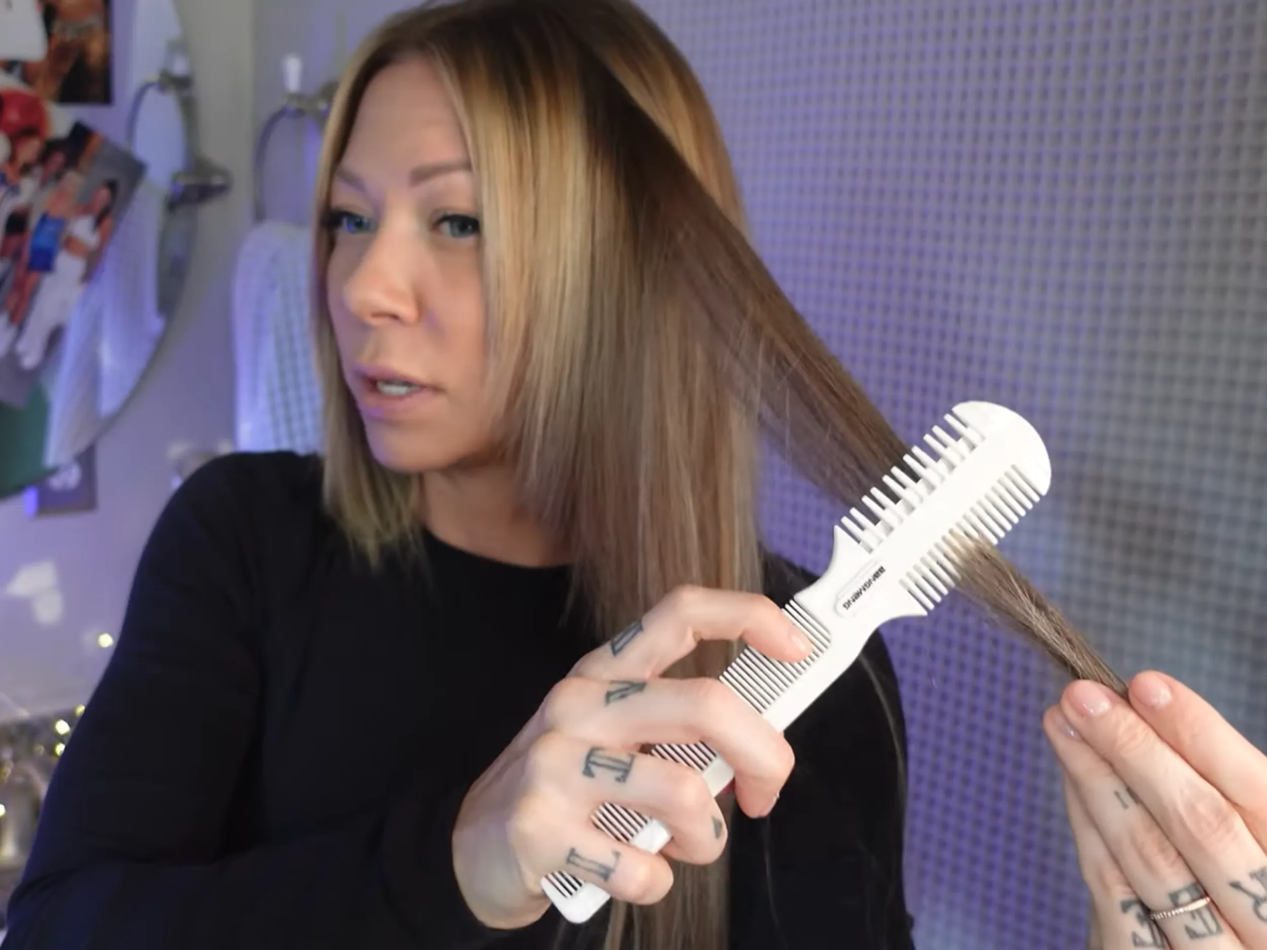 create layers for the overall hair