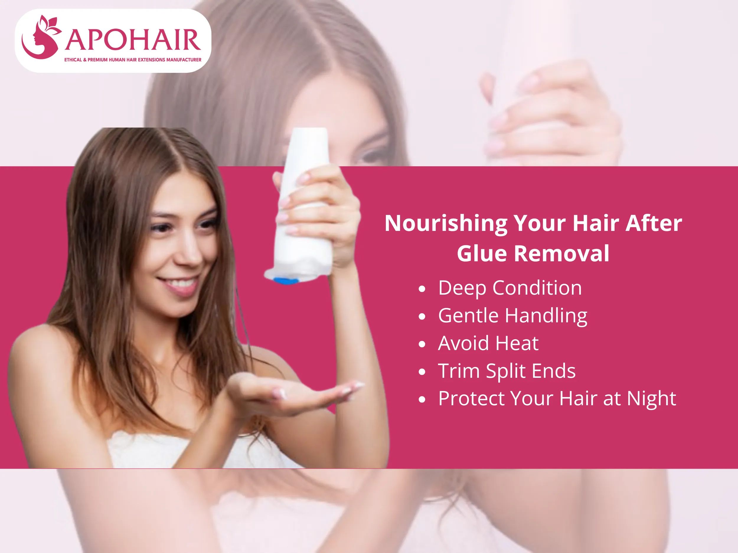 Nourishing Your Hair After Glue Removal