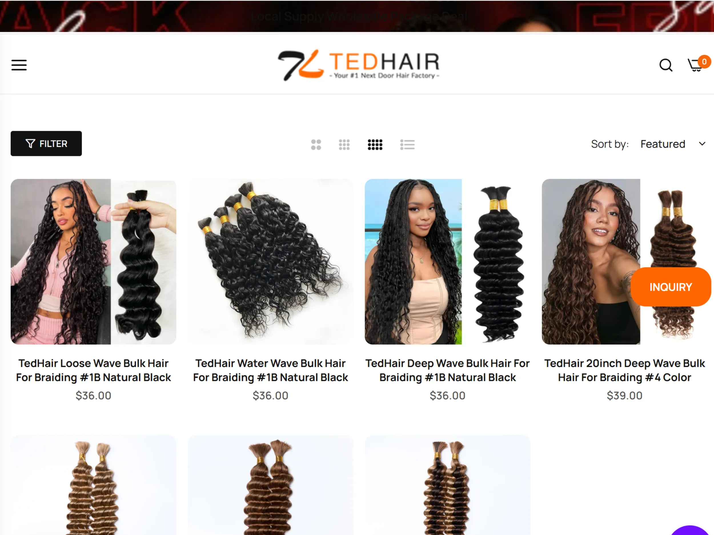 ted hair raw hair suppliers