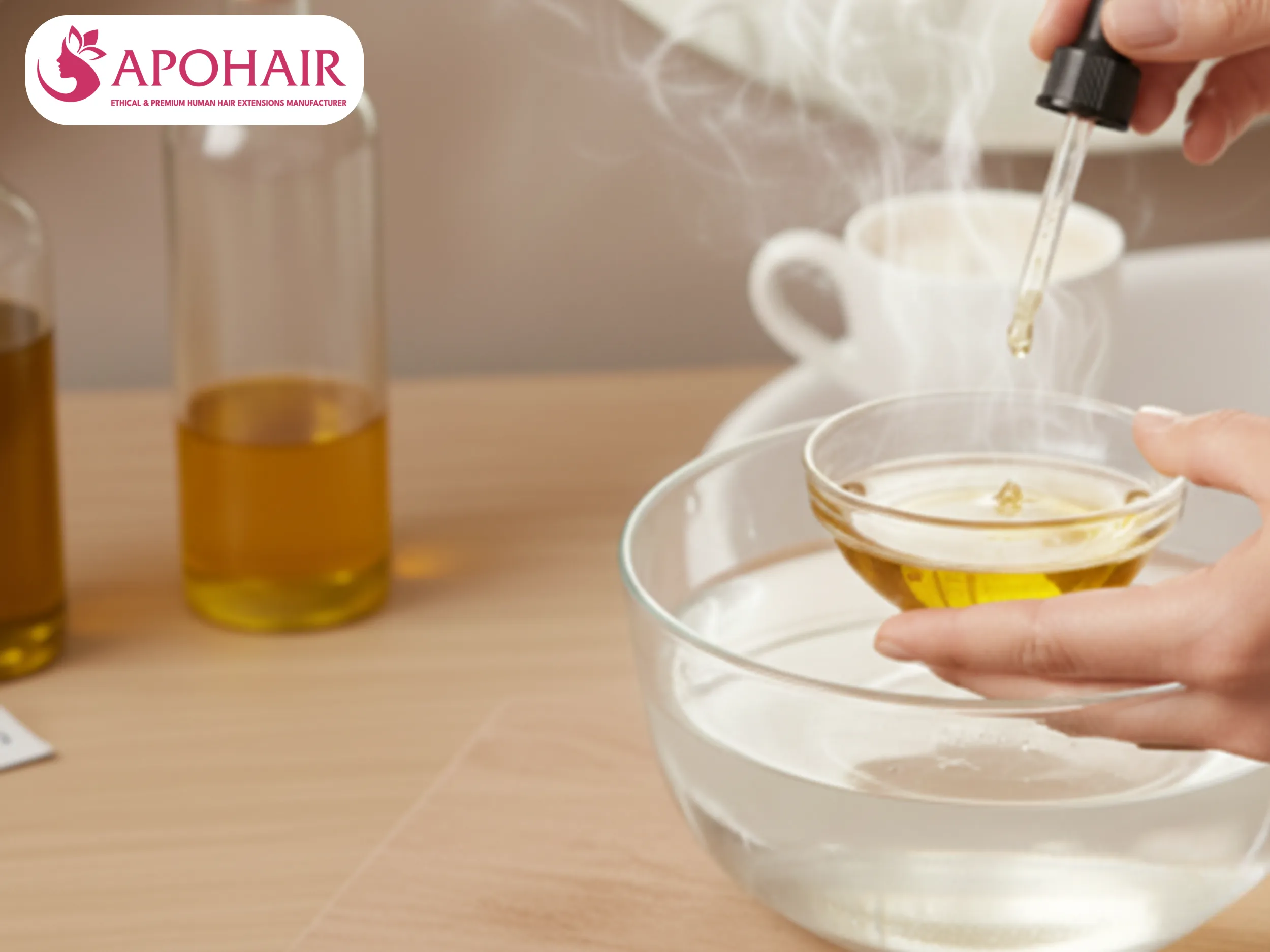 warm your chosen oil