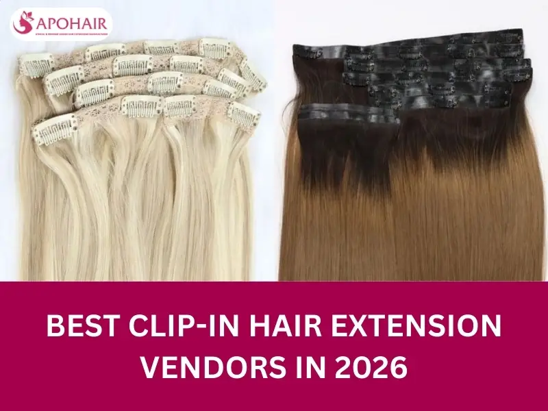 Choosing a reliable clip-in hair vendor in 2026 ensures authentic Remy quality, seamless clips, natural blending, and long-term success for your beauty business