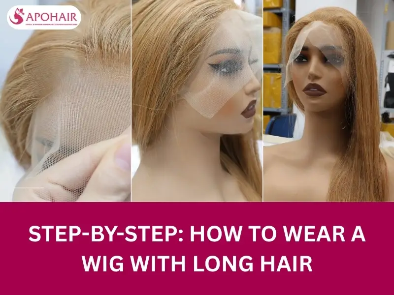 Step-by-Step: How to Wear a Wig with Long Hair