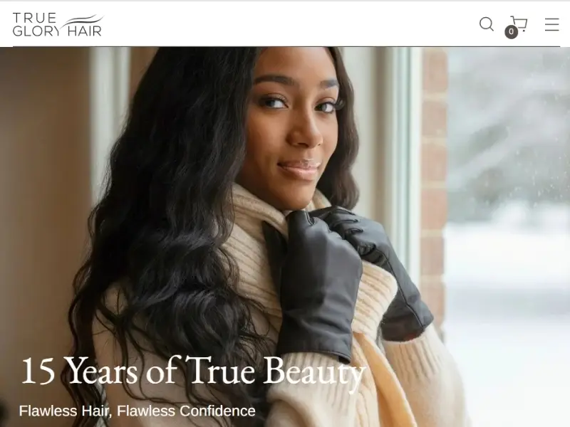 True Glory Hair offers soft Brazilian body wave clip-ins, delivering affordable glamour with bouncy texture and full salon-style coverage