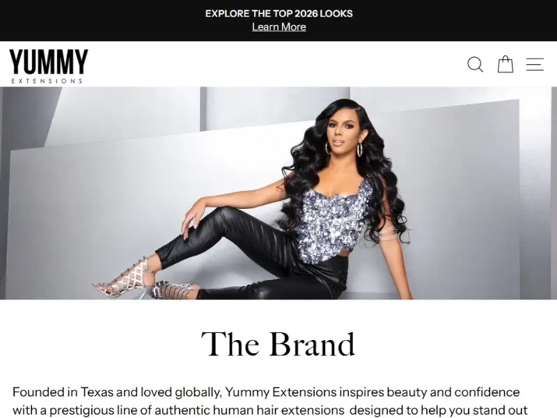 Yummy Extensions delivers silky Malaysian-style clip-ins with luxurious weight, smooth drape, and long-lasting bone-straight elegance