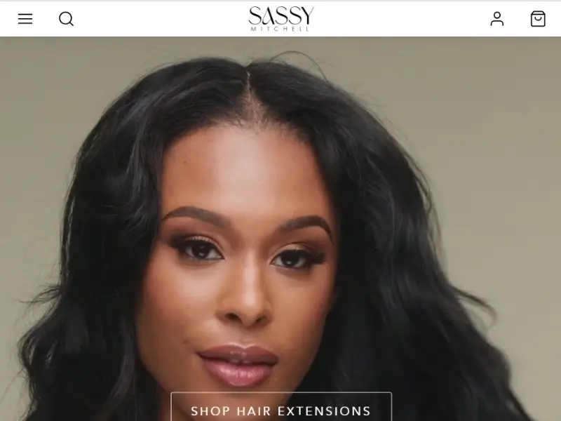 Sassy Mitchell supplies polished Malaysian clip-ins with soft luster, strong stitching, and humidity-resistant, long-lasting wear