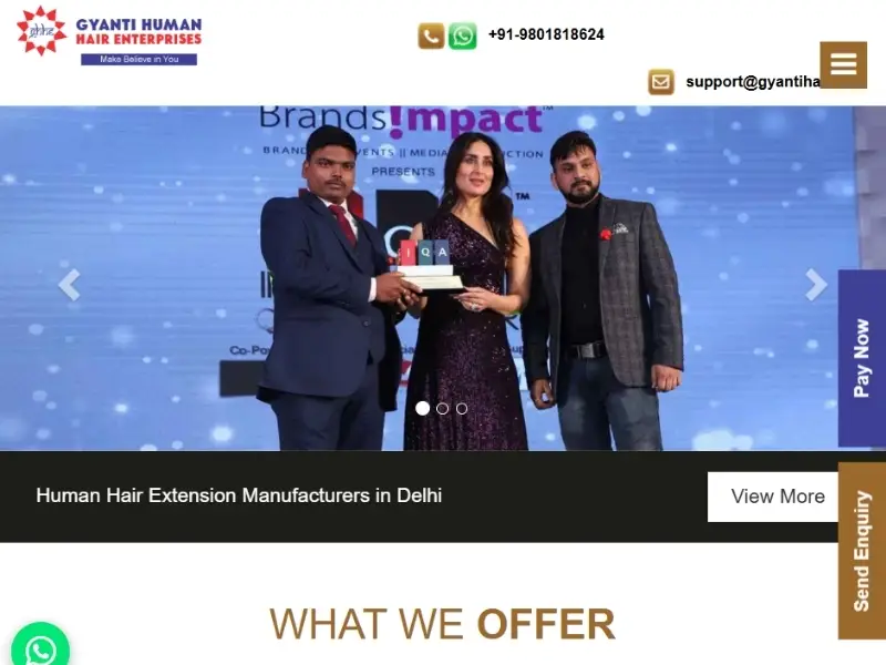 Gyanti Human Hair offers cost-effective Malaysian-style clip-ins, delivering consistent texture variety at competitive factory pricing