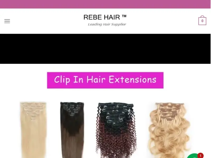 Rebe Hair specializes in advanced color-processed clip-ins, delivering precise balayage and rooted blonde shades for Western markets