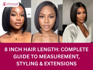 8 Inch Hair Length: Complete Guide to Measurement, Styling & Extensions