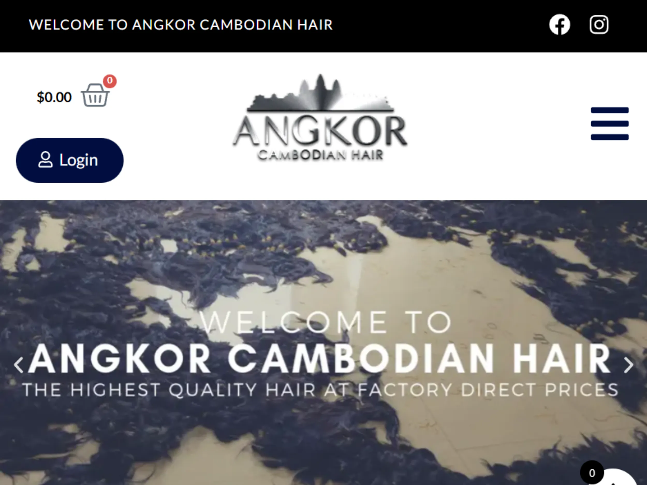 Angkor Cambodian Hair supplies authentic factory-direct Cambodian curls with lightweight feel and massive volume