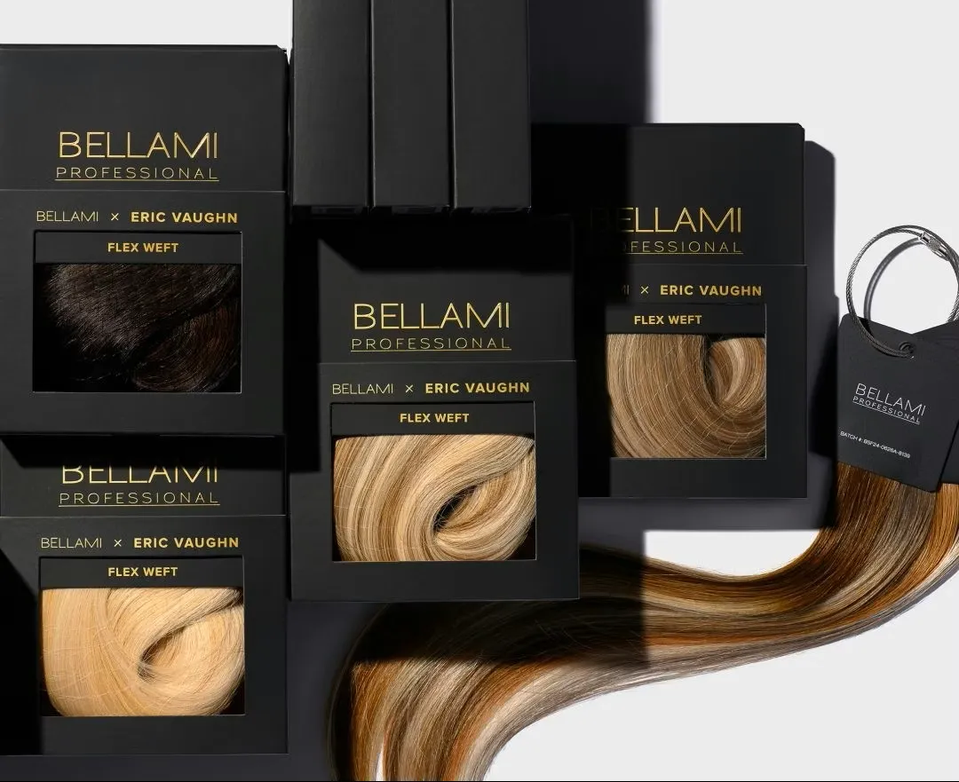 Bellami Wholesale 100 remy human hair vendor specializes in premium hair extension products with packages
