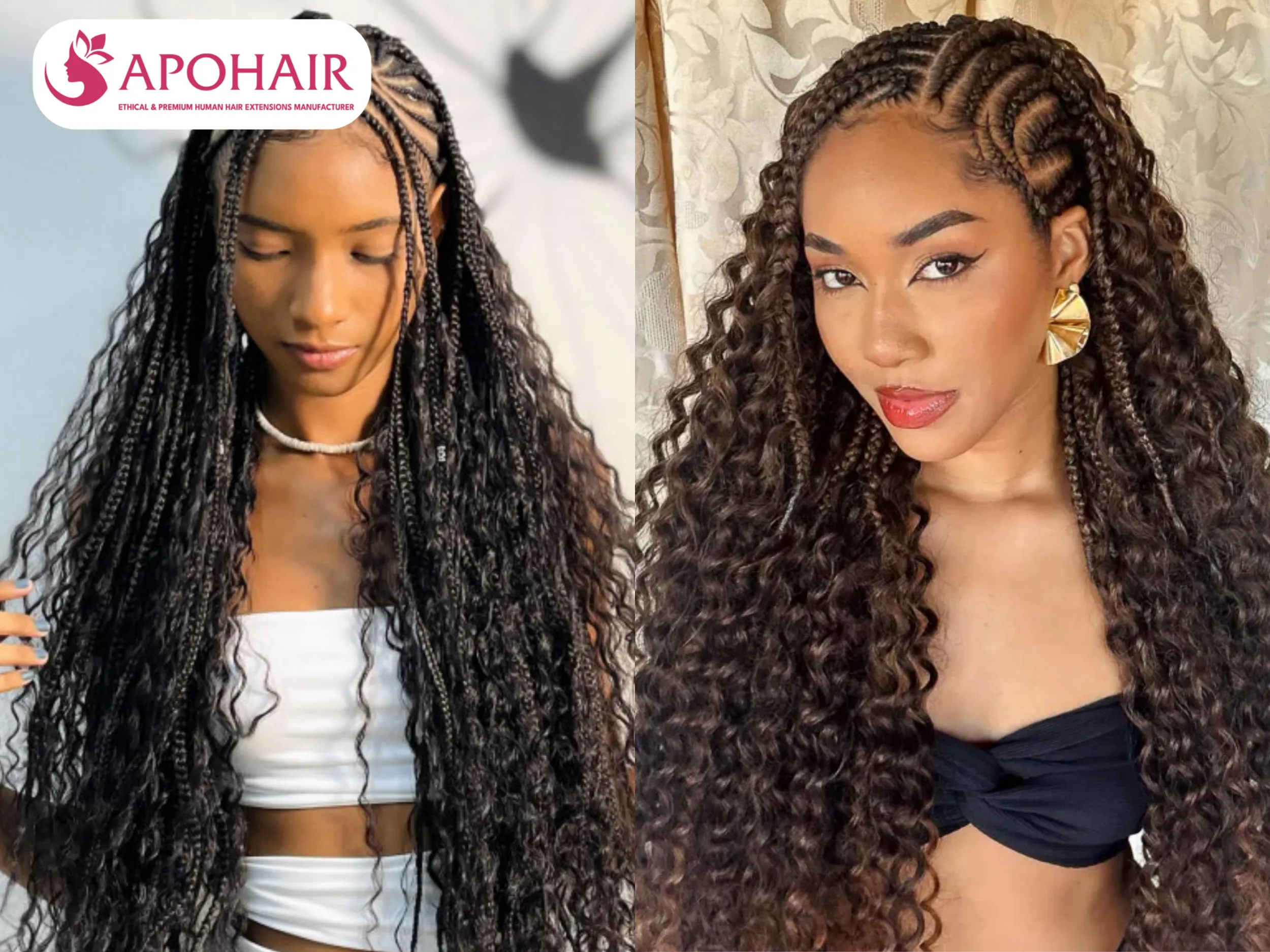 bohemian fulani curls