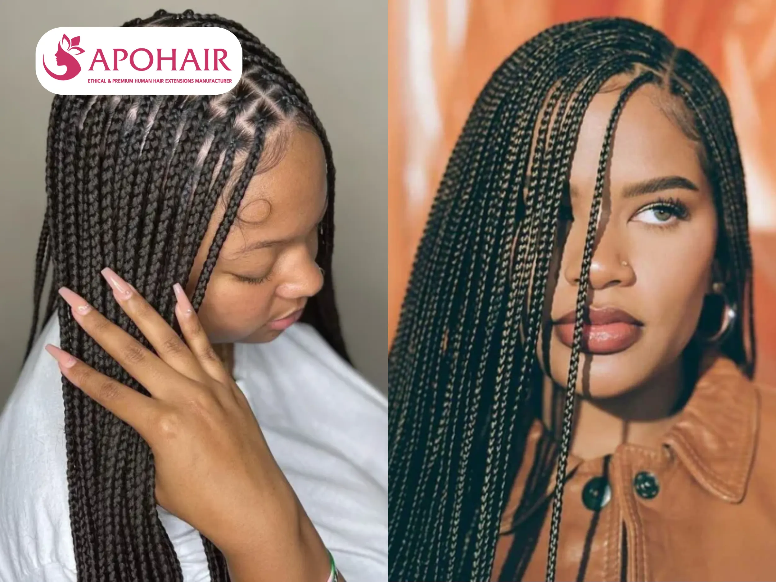 classic small box braids