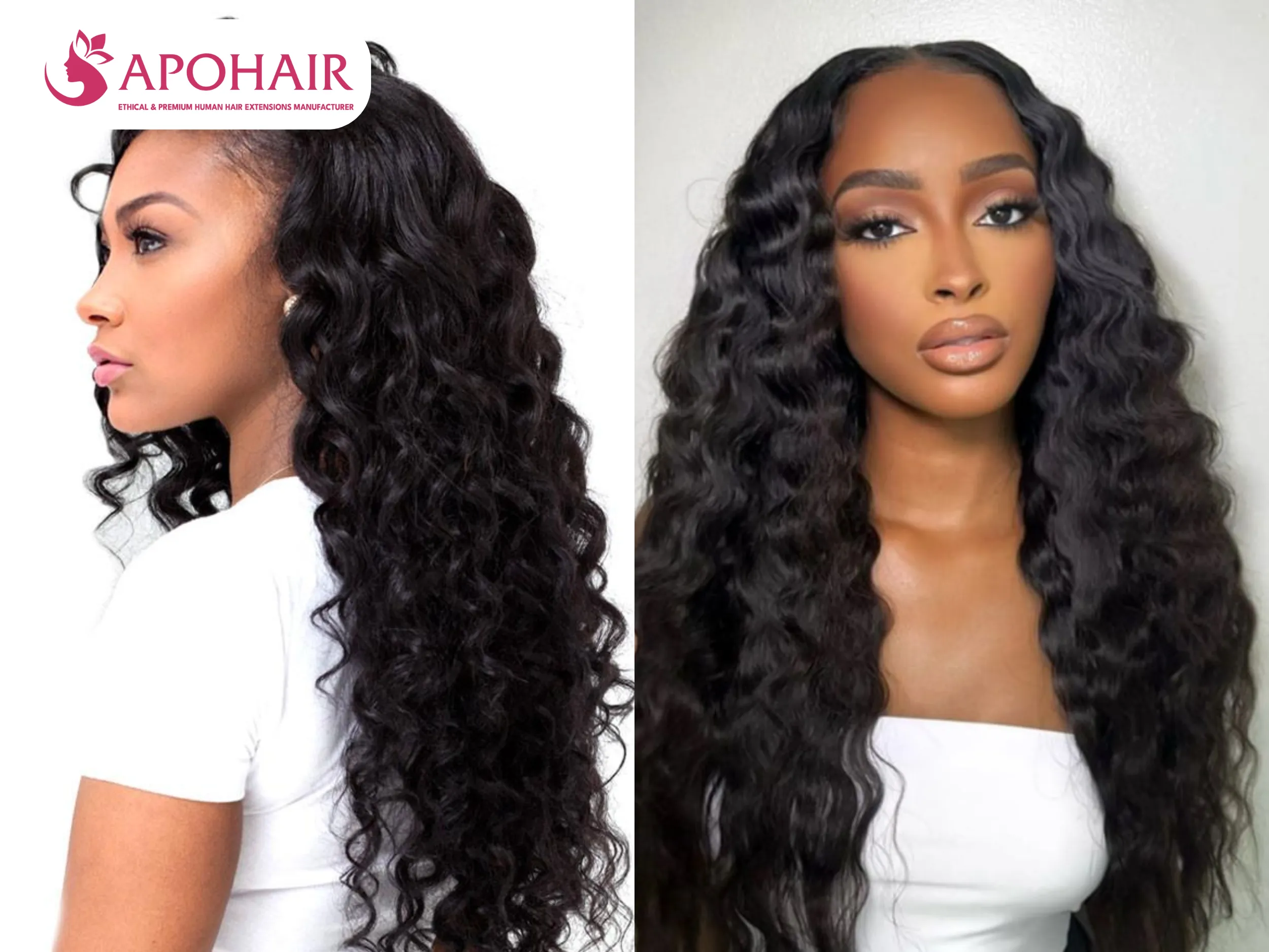 Deep wave creates tight, defined curls with bold, lasting volume