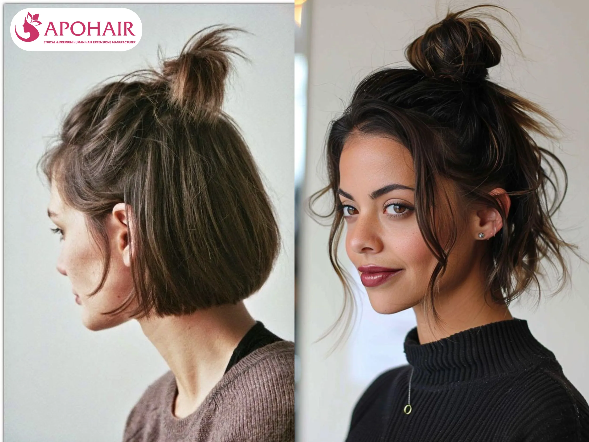 Half-Up Top Knot