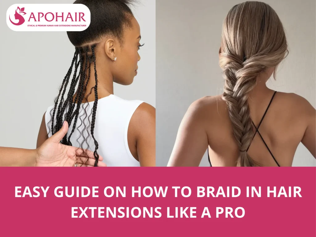Easy Guide on How to Braid in Hair Extensions Like a Pro