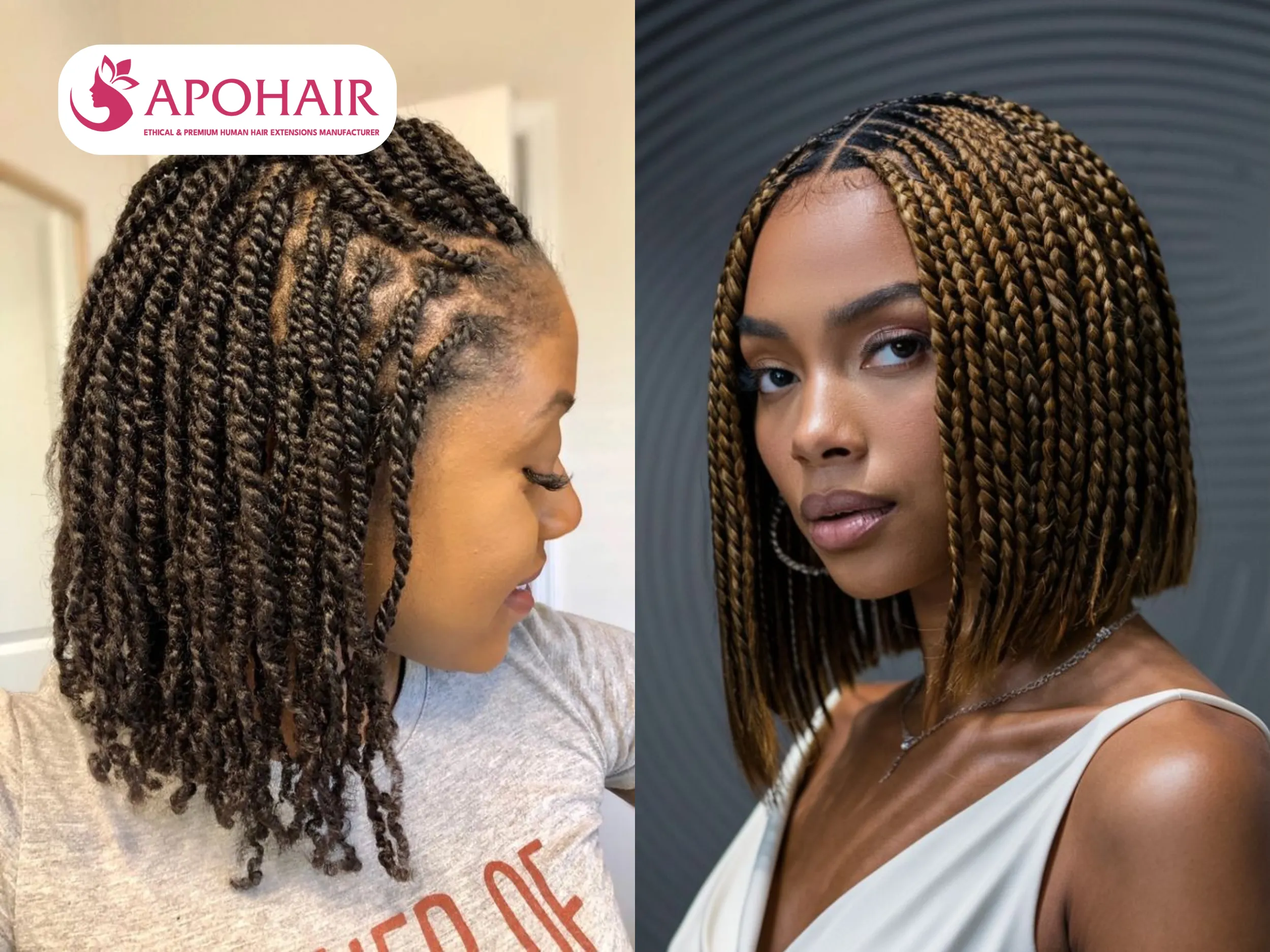 Knotless Bob Braids