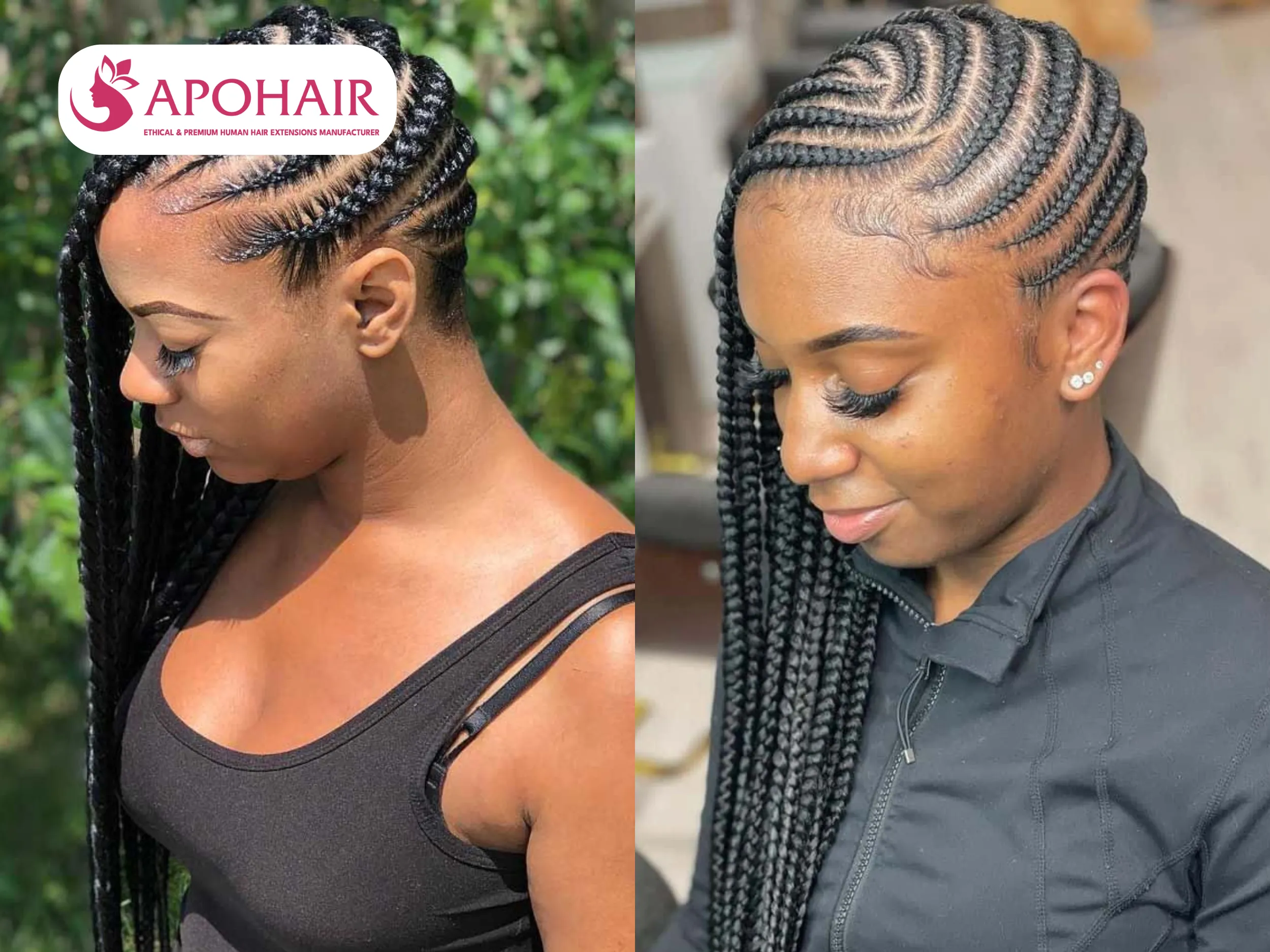 lemonade side braids