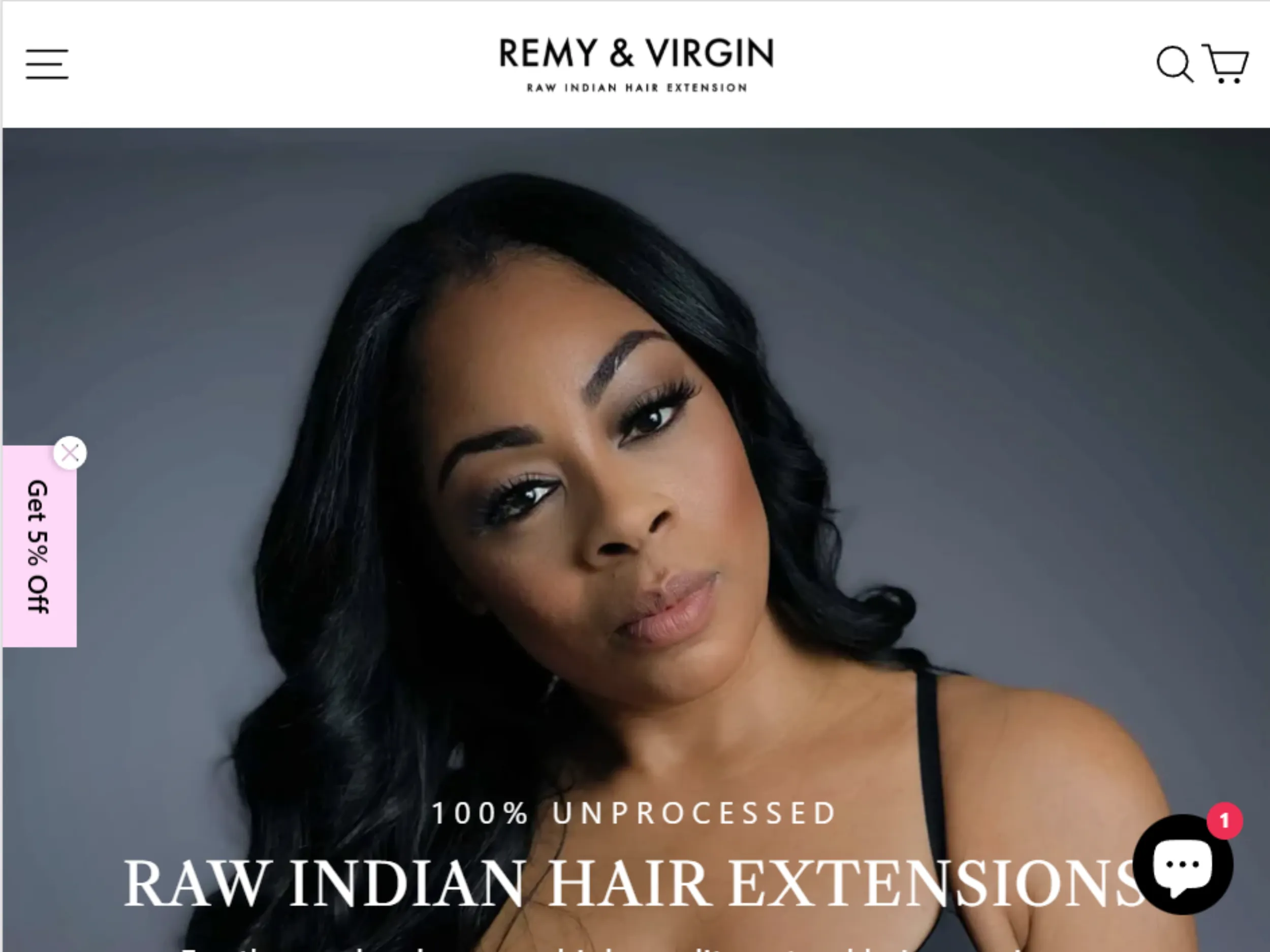 Remy & Virgin delivers tangle-free Indian curly hair with aligned cuticles and long-lasting curl durability