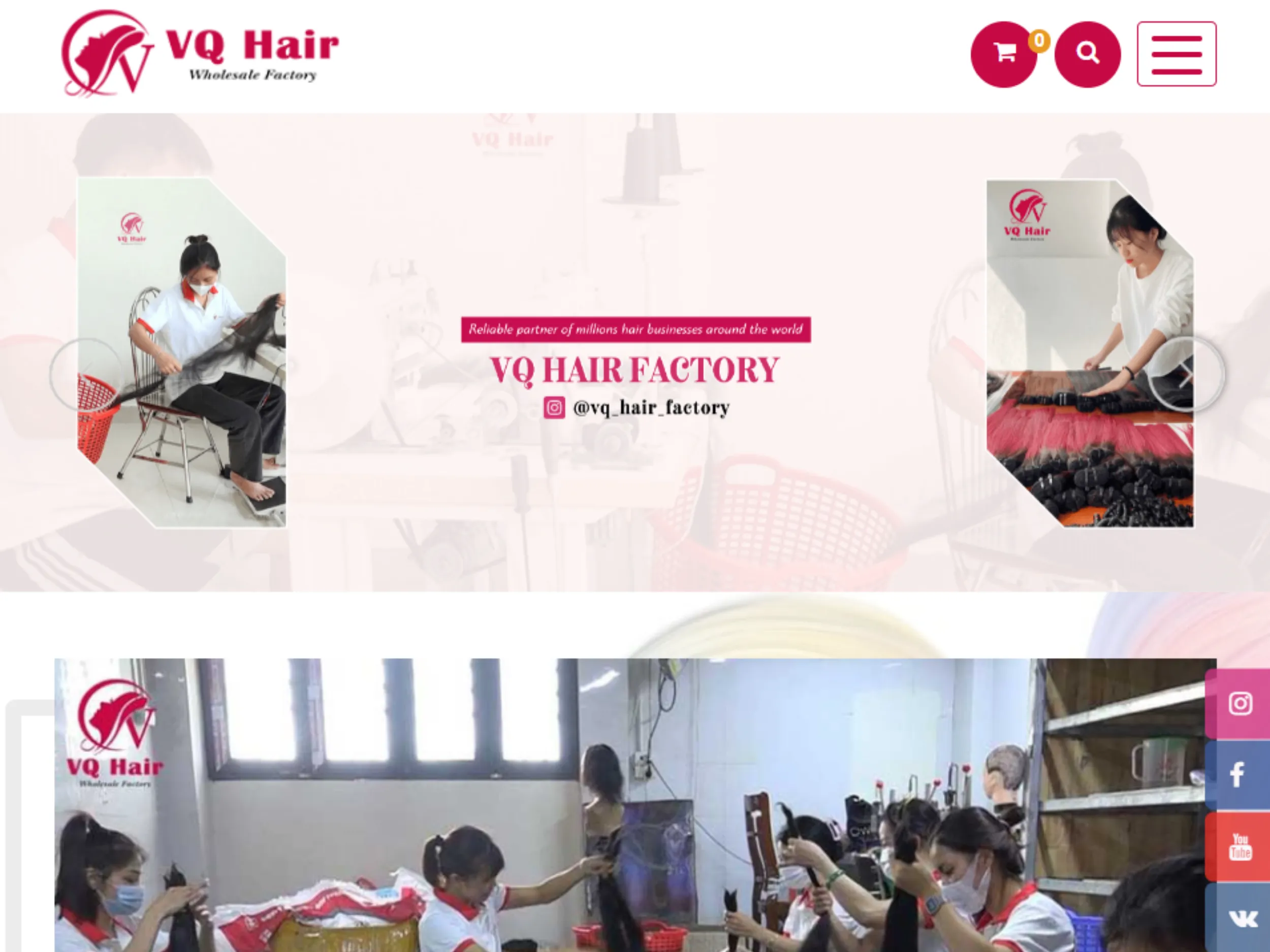 VQ Hair provides authentic Vietnamese curly hair with consistent quality and competitive factory pricing worldwide
