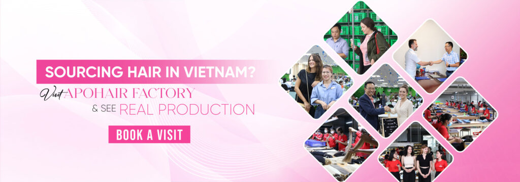 wholesale 100 vietnamese human hair extensions at Apohair