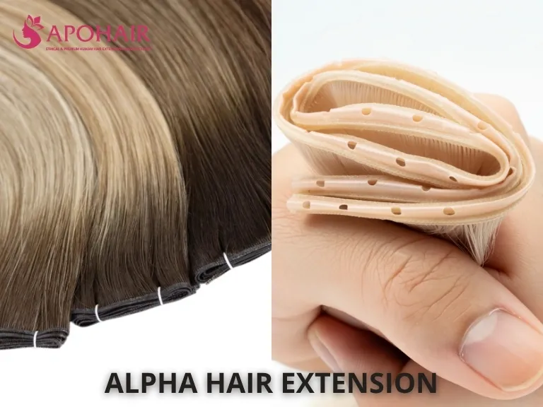 Alpha Hair Extension Full-Cuticle Remy Extensions With Broad Method Coverage