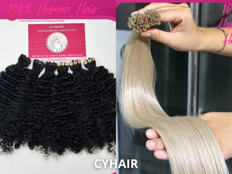 CYhair Broad Method Coverage in Vietnamese Human Hair Extensions