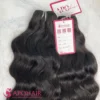 natural wavy raw hair 2 bundles basic color