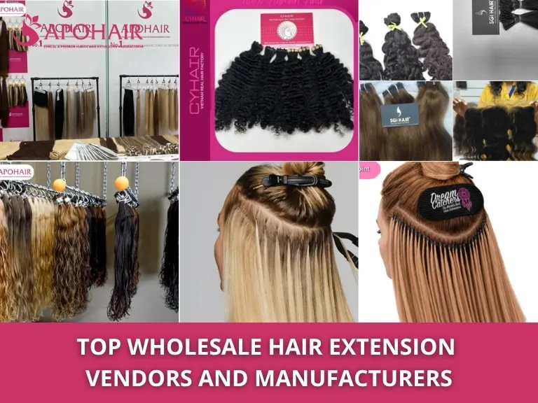 13 Wholesale Hair Extension Vendors and Manufacturers Compared