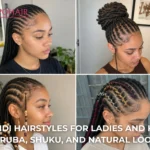 Didi hairstyles with Yoruba traditional braided looks