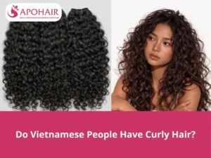 Do Vietnamese people have curly hair?
