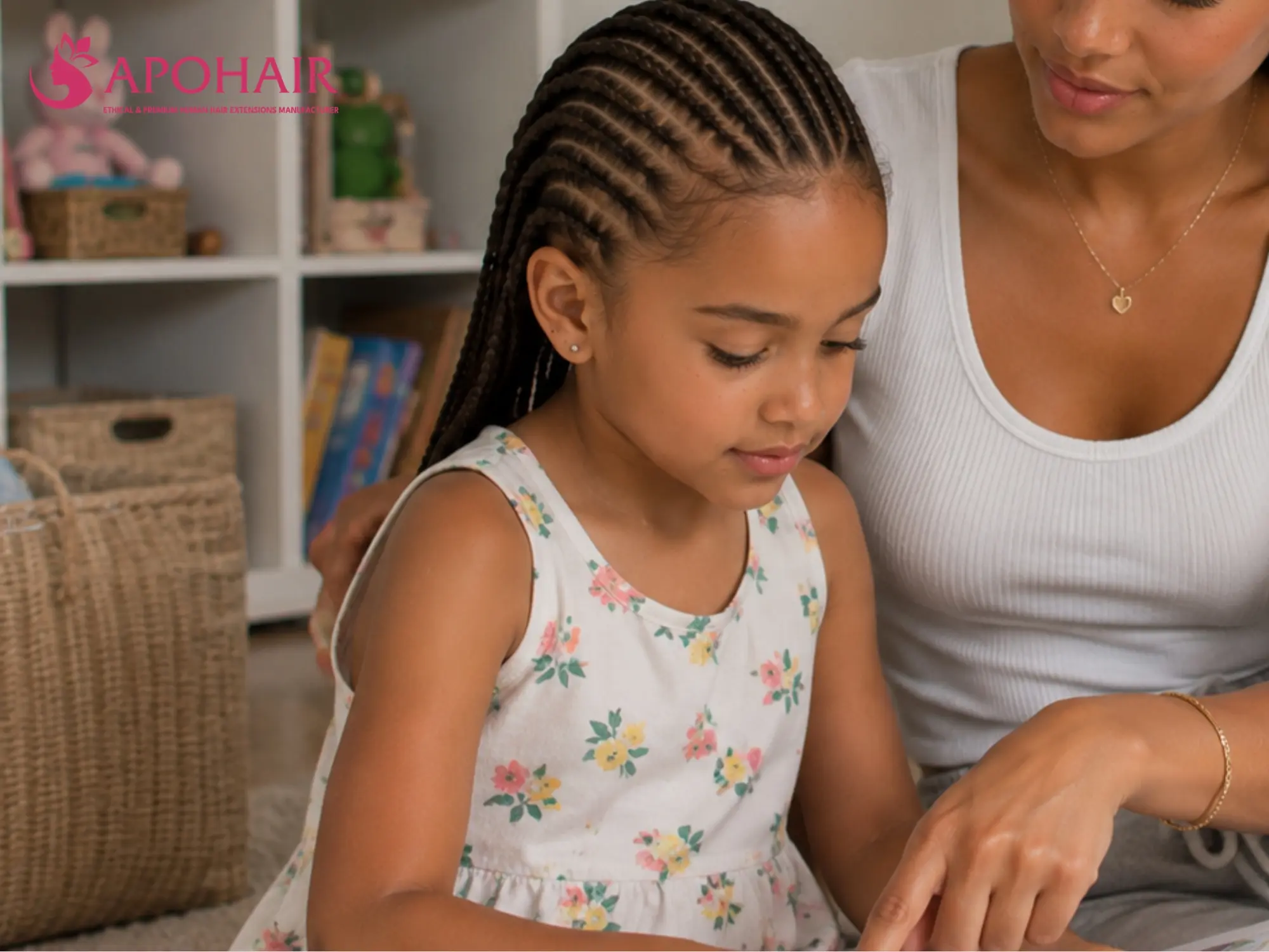 Didi hairstyles with kids braided styles
