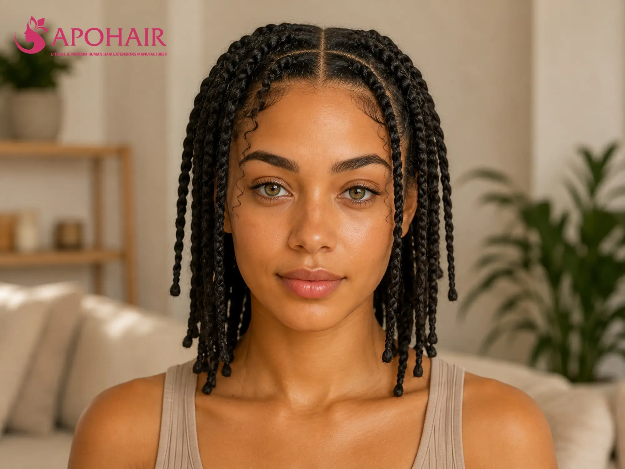 Kiko hairstyle with natural hair texture