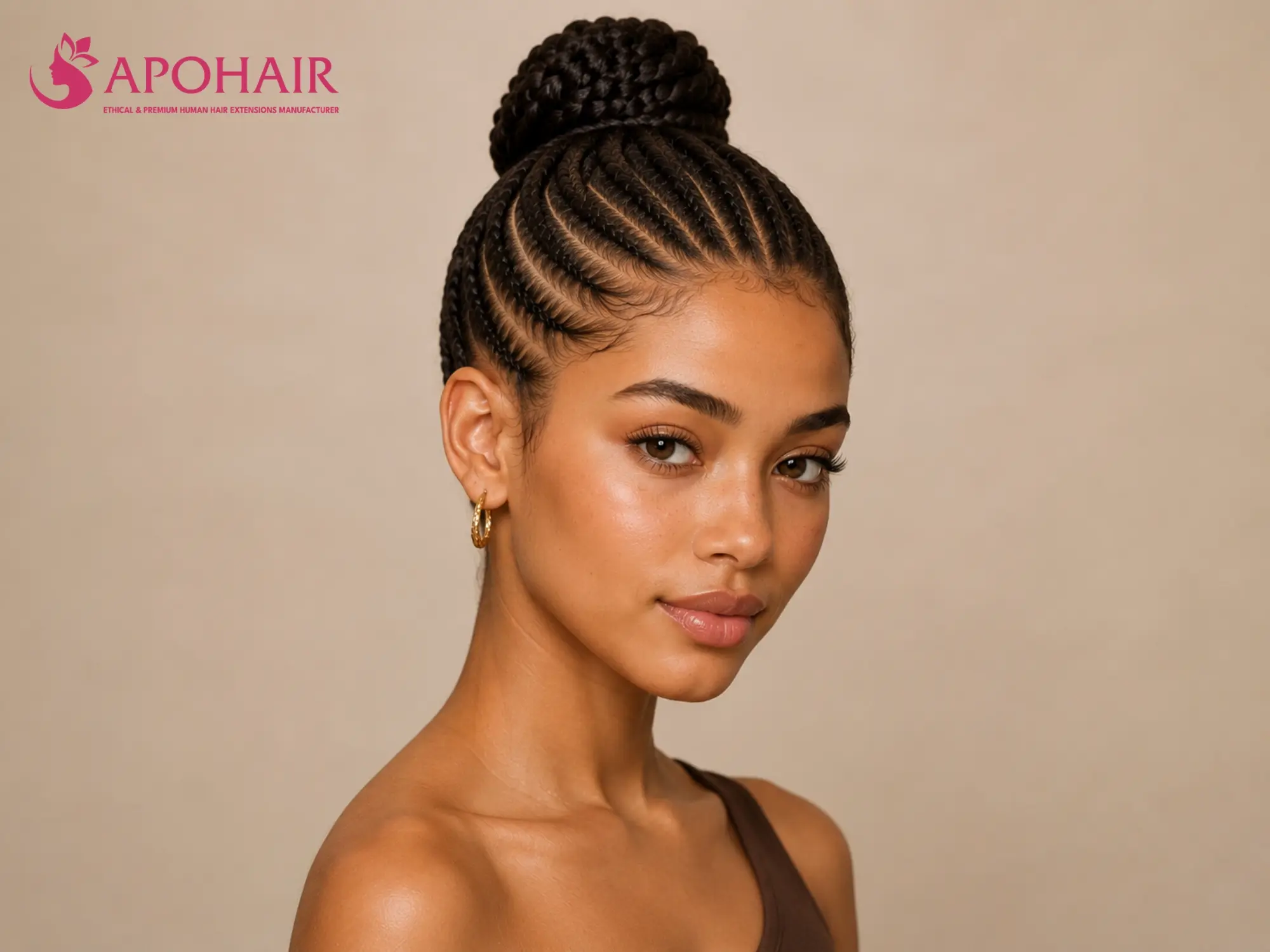 Owonifari didi with traditional Yoruba braid style