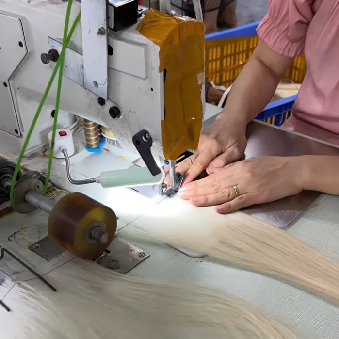 Stage 3: Machine Wefting & Edge Sealing