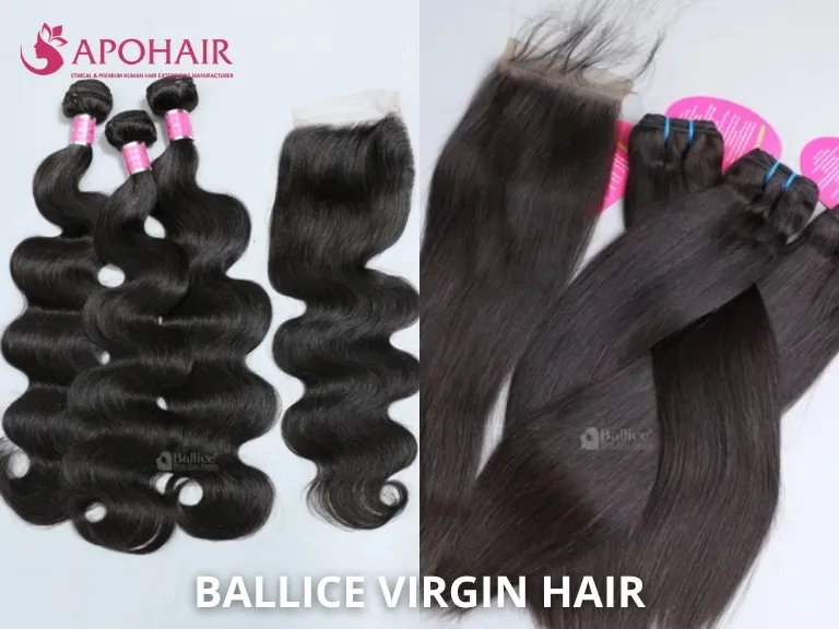 Ballice Virgin Hair Single-Bundle Samples and Ready-Made Wholesale Packs
