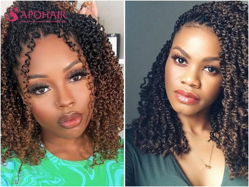 Spring twists with a bouncy, tightly coiled texture