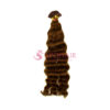 Dark Brown Body Wavy Flat-Tip Hair Extensions