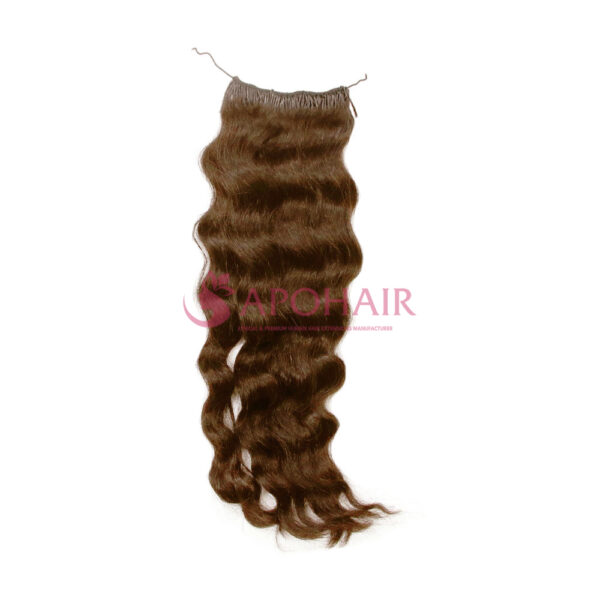 Dark Brown Body Wavy Micro Ring