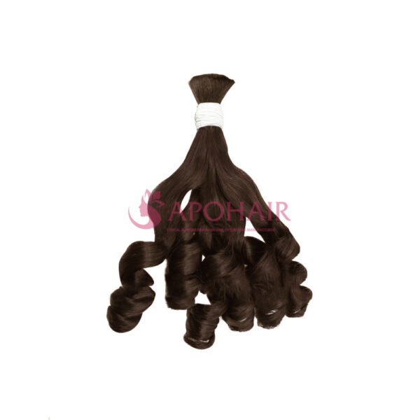 Bouncy Wavy Dark Brown Bulk