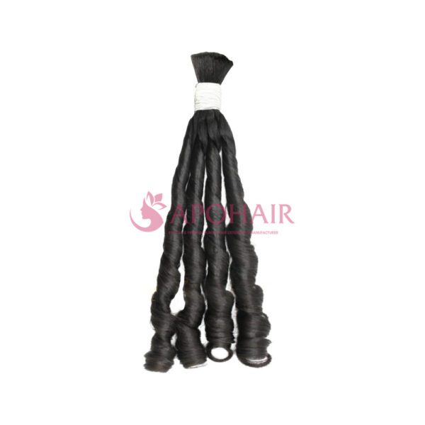 Fumi Curly Black Bulk